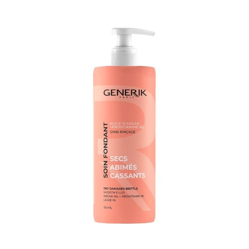 Soin Fondant Cheveux Secs Abîmés Cassants Générik 150ML